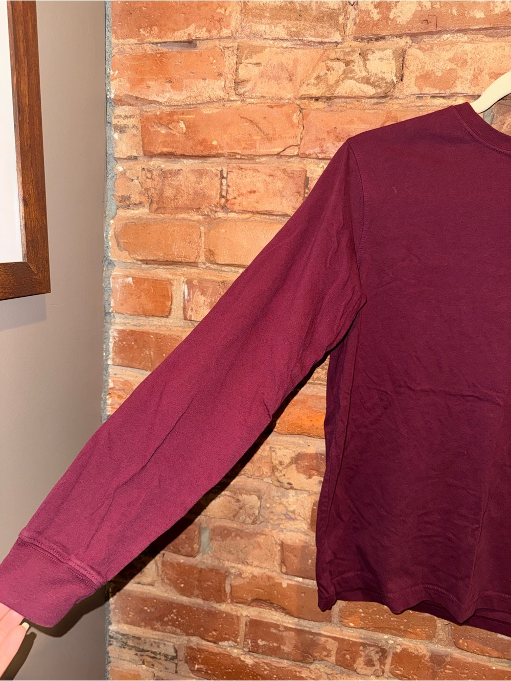 Lands' End youth XL Burgundy Tee